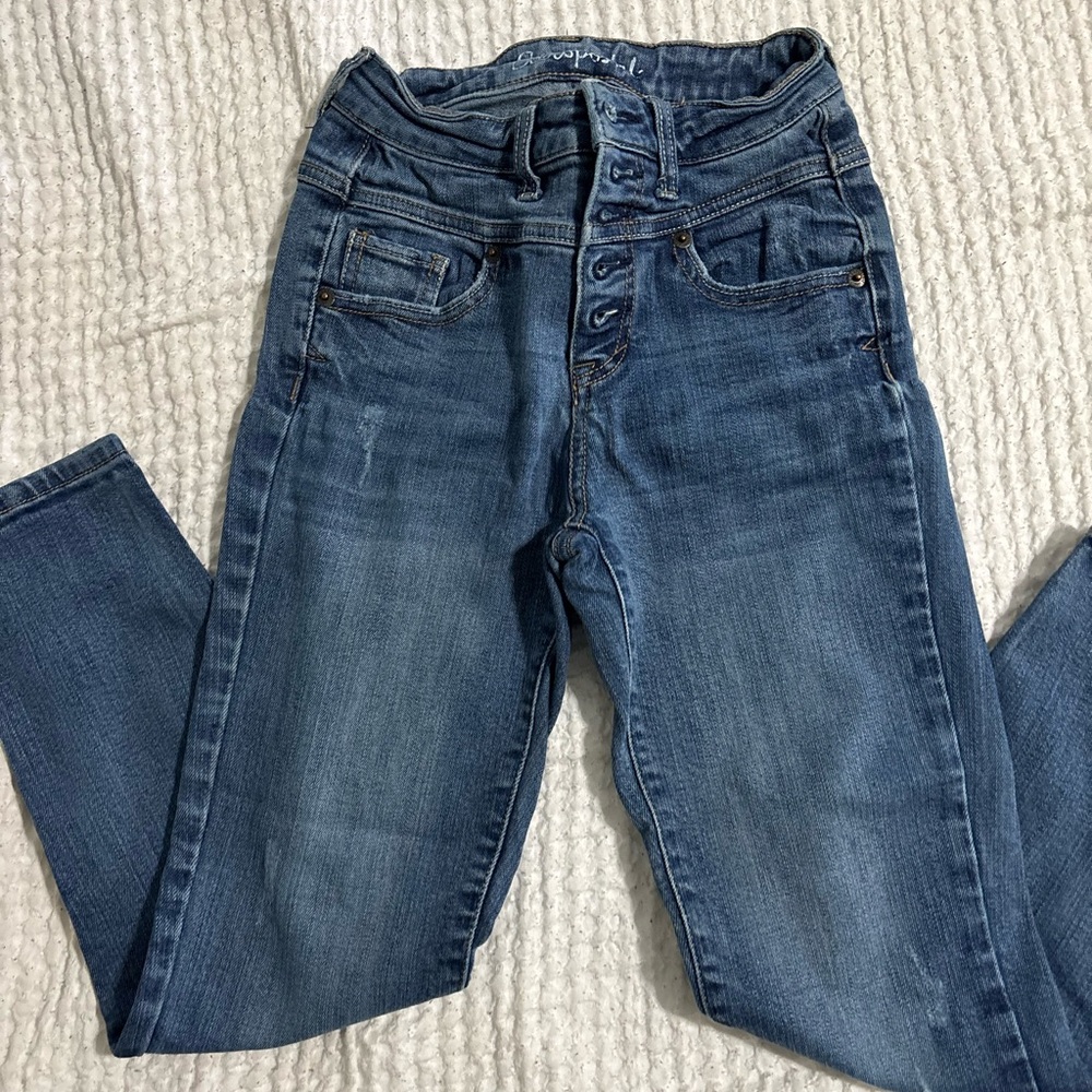 Aeropostale High Rise Denim Jeans
